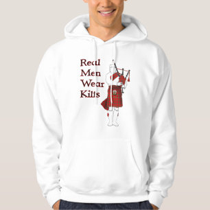 Real Manar Bära Kilts Funny Scottish Hoodie