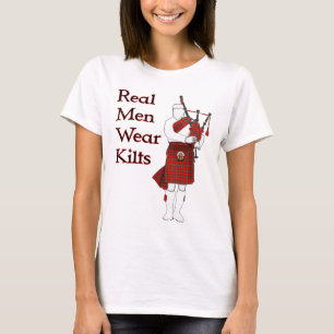 Real Manar Bära Kilts Funny Scottish T Shirt