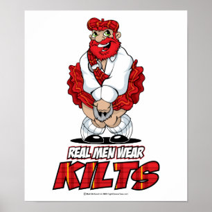 Real Manar Bära Kilts Poster