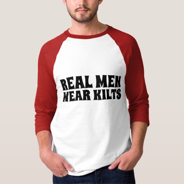 REAL MANAR BÄRA KILTS T-Shirts (Framsida)