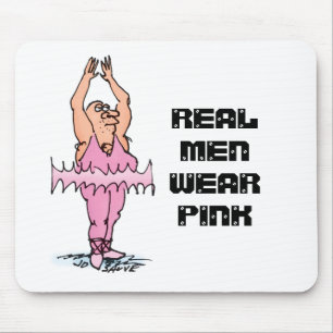 Real Manar Bära Rosa Funny Tjock Guy Ballet Musmatta