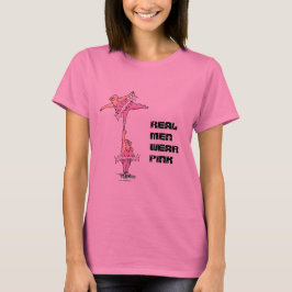 Real Manar Bära Rosa Tjock Tutu Ballet Shirt T
