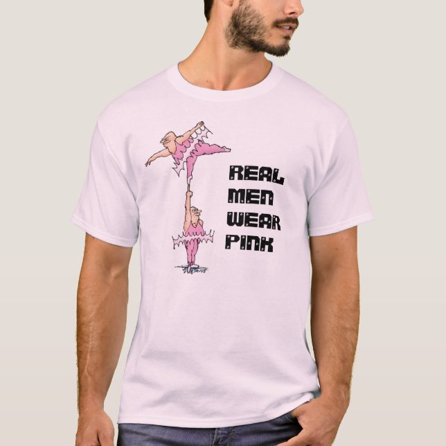 Real Manar Bära Rosa Tjock  Tutu Ballet Shirt T (Framsida)