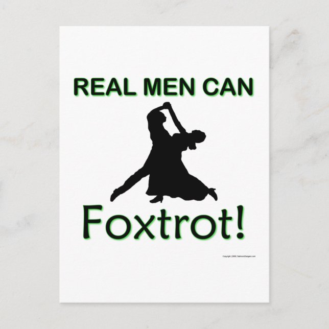 Real Manar Can Foxtrot Vykort (Framsida)