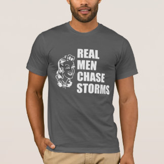Real Manar Chase Storms in White Tee Shirt