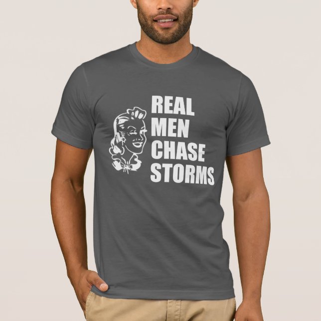 Real Manar Chase Storms in White Tee Shirt (Framsida)