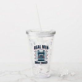 Real manar Drive lastbilar Take Away Mugg