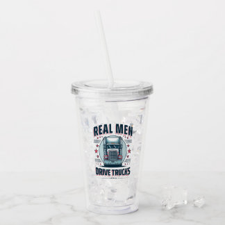 Real manar Drive lastbilar Take Away Mugg