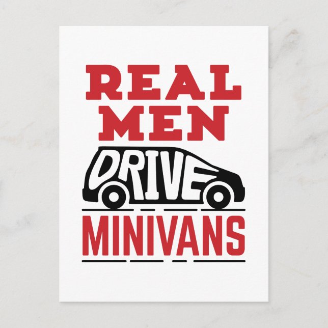 Real Manar Drive Minivans Vykort (Framsida)