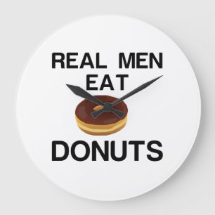 REAL MANAR EAT DONUTS STOR KLOCKA