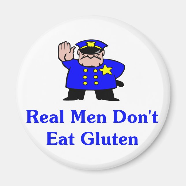 Real Manar Eat Gluten Magnet (Framsidan)