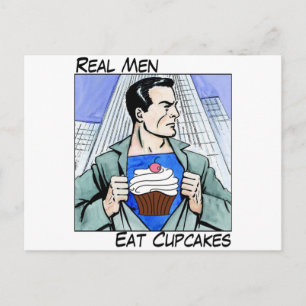 Real Manar Eat Muffinss Vykort