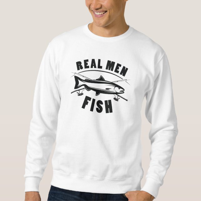 Real Manar Fish Lång Ärmad Tröja (Framsida)