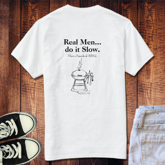 Real Manar gör det långsamt BBQ Tee