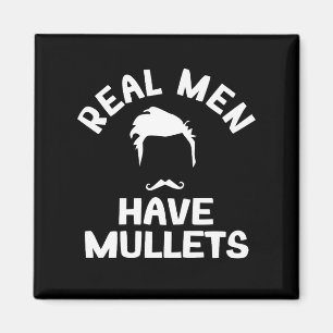Real Manar har mullet, roligt Hairstyle Stil Älska Magnet