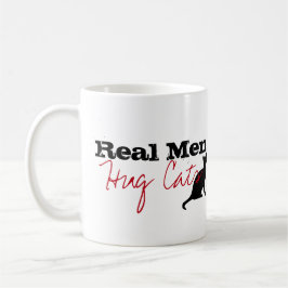 Real Manar Hug Cats Kattunge Kärlek Funny Kaffemugg