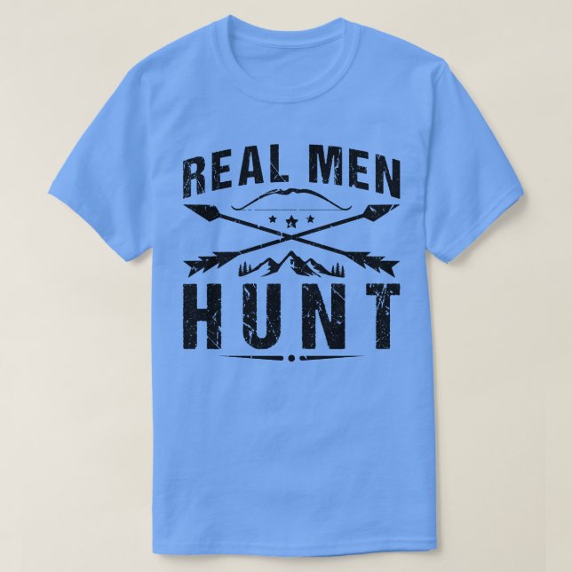 Real Manar Hunt Archery Bow Hunter T Shirt (Design framsida)