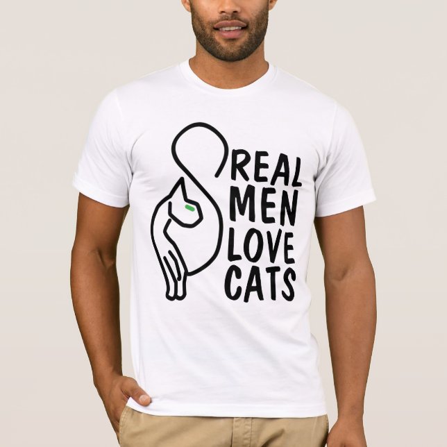REAL MANAR KÄRLEK CATS CAT, T-shirts (Framsida)