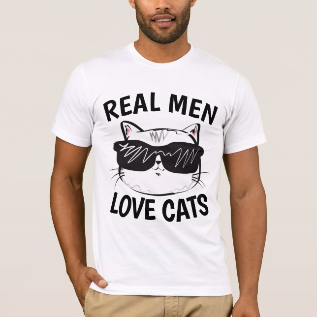 REAL MANAR KÄRLEK CATS Cat T-shirts (Framsida)