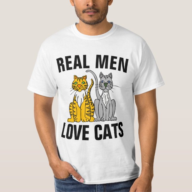 REAL MANAR KÄRLEK CATS CAT T-SHIRTS (Framsida)