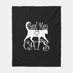 Real Manar Kärlek Cats Jazzy Stil Fleecefilt