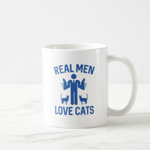 Real Manar Kärlek Cats Kaffemugg