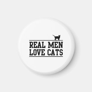 Real Manar Kärlek Cats Magnet