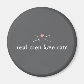 Real Manar Kärlek Cats Magnet