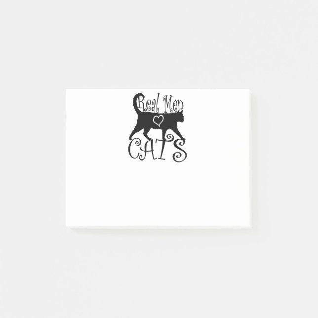 Real Manar Kärlek Cats Post-it Block (Framsida)