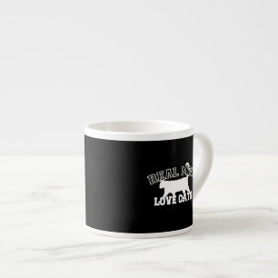 Real Manar Kärlek Cats Silhouette Espressomugg