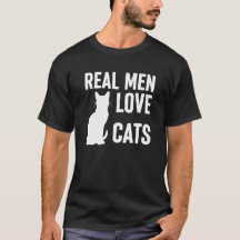 REAL MANAR KÄRLEK CATS,söt svart katt manar tshirt