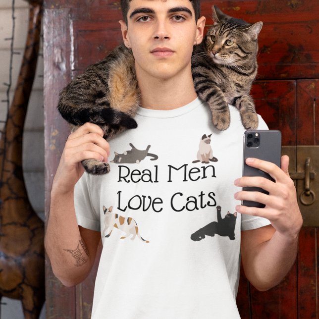 Real Manar Kärlek Cats T Shirt (Skapare uppladdad)