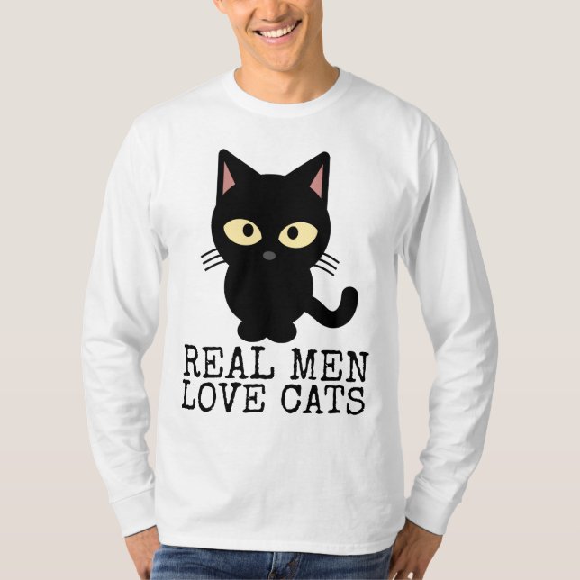 REAL MANAR KÄRLEK CATS T-shirts och sweatshirts (Framsida)