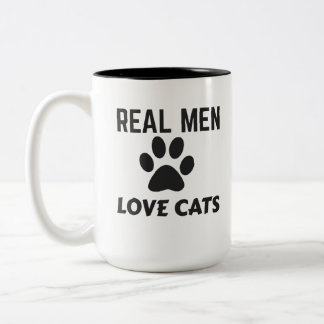 REAL MANAR KÄRLEK CATS Två-Tonad MUGG
