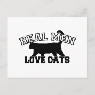 Real Manar Kärlek Cats Vykort