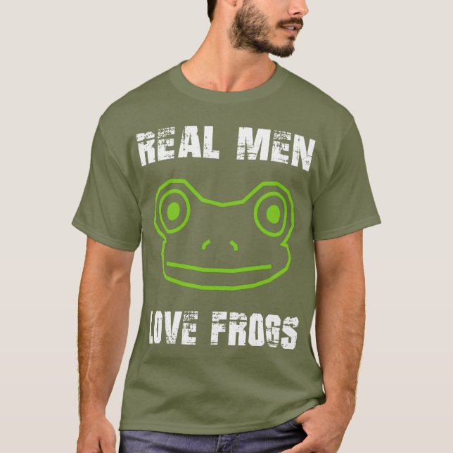 Real Manar Kärlek     FrogsT-Shirt T Shirt (Framsida)