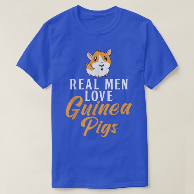 Real Manar kärlek Guinea Grisar Cute Guinea Gris T Shirt (Design framsida)