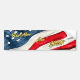 Real manar kärlek Jesus Bildekal