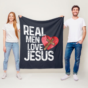Real Manar Kärlek Jesus Heart Kor Fleecefilt