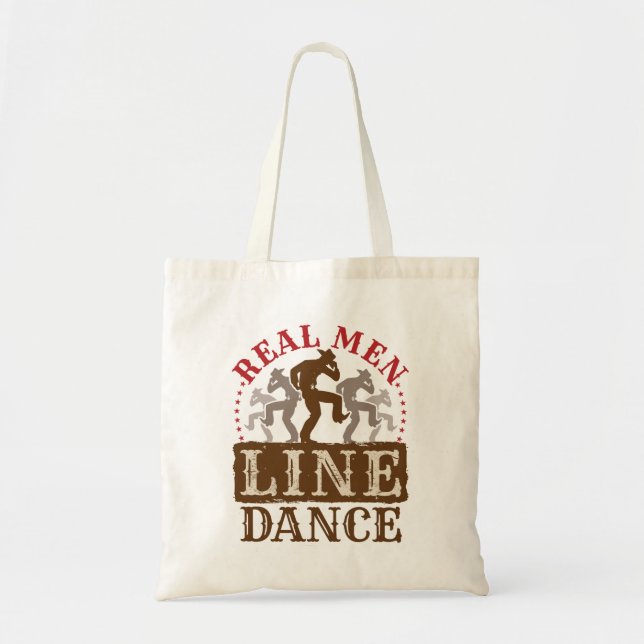 Real Manar Line Dance Land Dancing Tygkasse (Framsidan)
