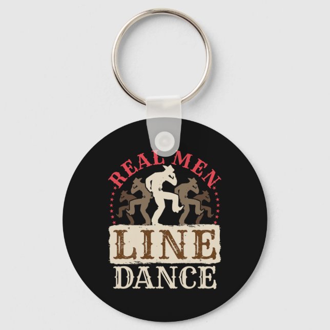 Real Manar Line Dance Shirt Land Western Dancing Nyckelring (Framsida)