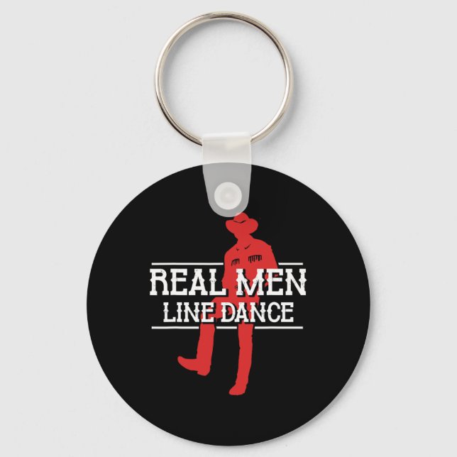 Real Manar Line Dance Westernare Land Dancing Line Nyckelring (Framsida)