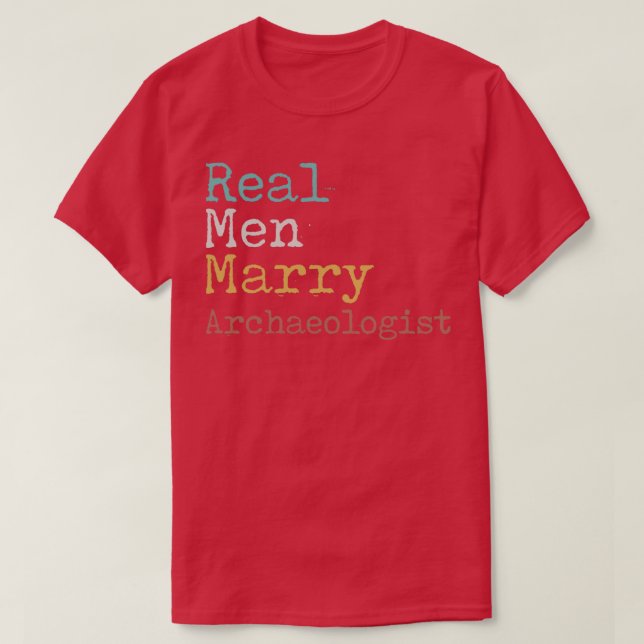 Real Manar Marry Archeolog T Shirt (Design framsida)