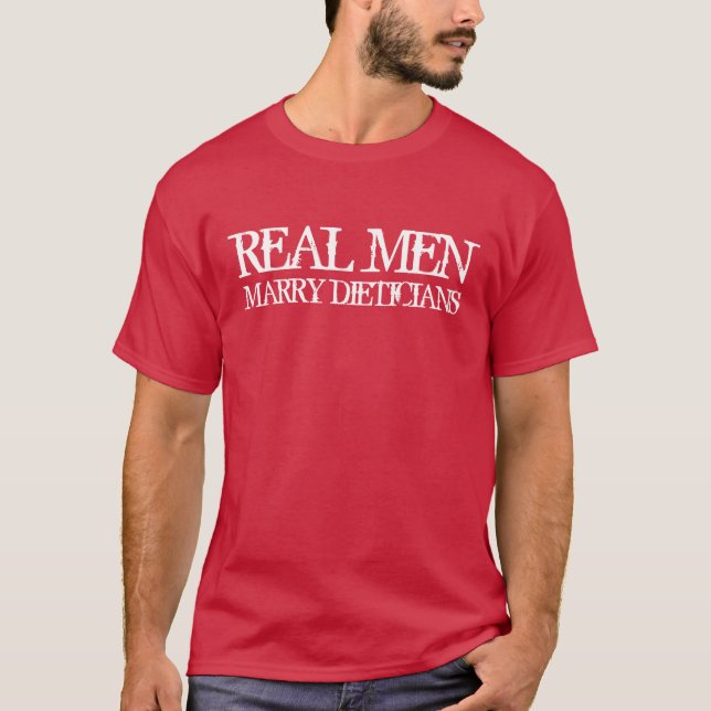 Real Manar Marry Dietician Tee Shirt (Framsida)