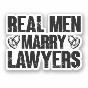Real Manar Marry Lawyers Makfe Funny Lawyer Klistermärken