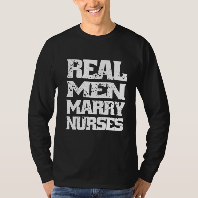 Real Manar Marry Nurses Future Nursing Make Annou T Shirt (Framsida)