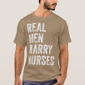 Real Manar Marry Nurses Nurse Make Förlovning Wed T Shirt