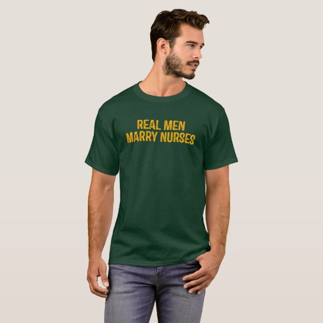 Real Manar Marry Nurses. Tee Shirt (Hel framsida)