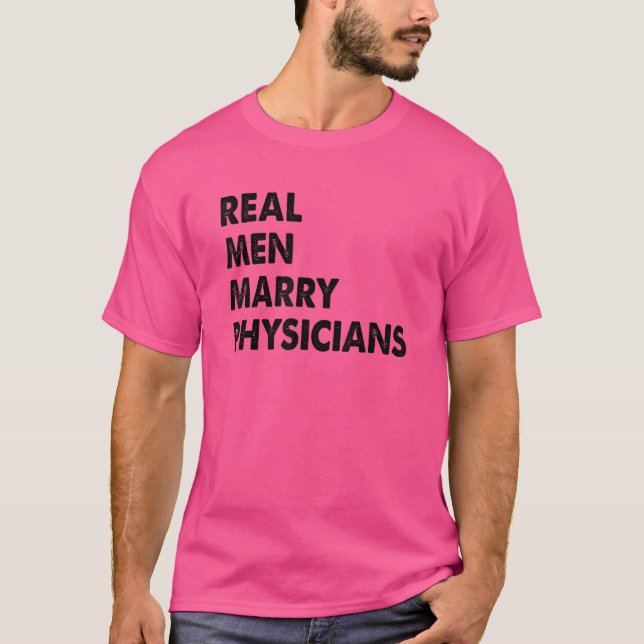 Real Manar marry Physician Make T Shirt (Framsida)