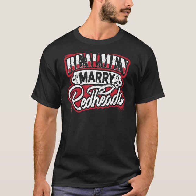 Real Manar Marry Rödhårig T Shirt (Framsida)